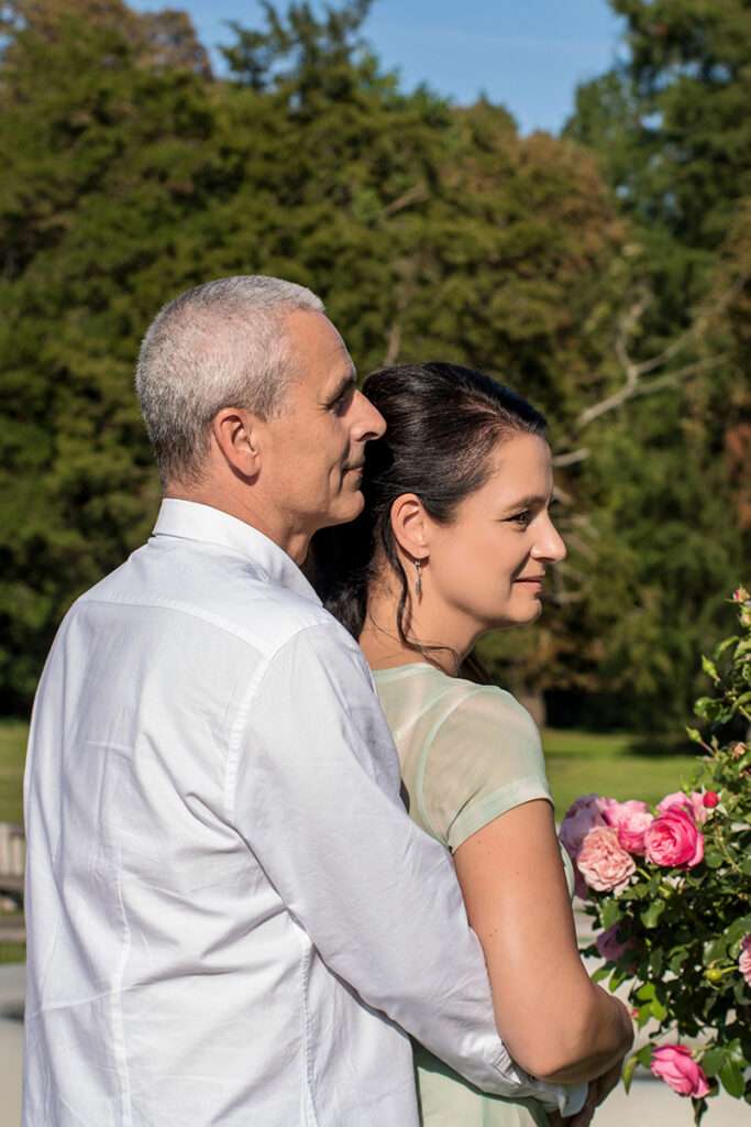 Putbus auf Rügen ist die Stadt der Rosen und beste Kulisse für professionelle Fotos mit Hochzeitsfotograf von Mazelle Photography Fotostudio® am Hochzeitstag