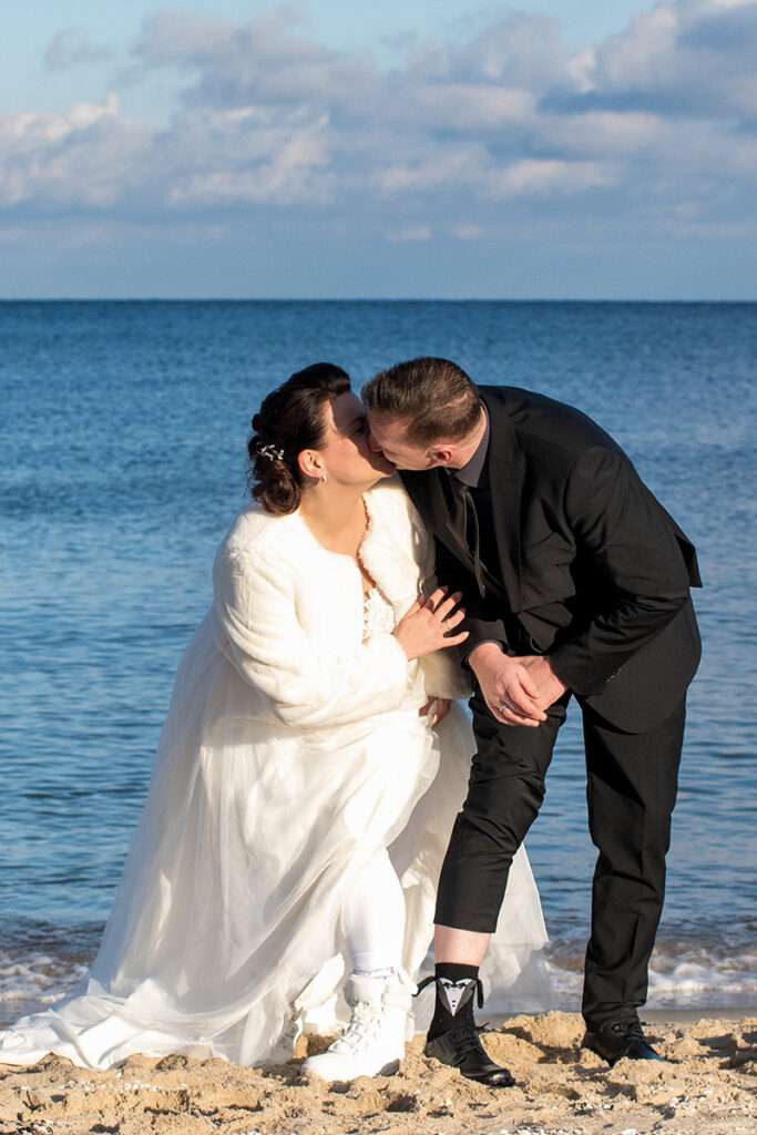 Strand in Göhren für die Hochzeitsfotografie und die schönsten Hochzeitsfotos vom Mazelle Photography Fotostudio®